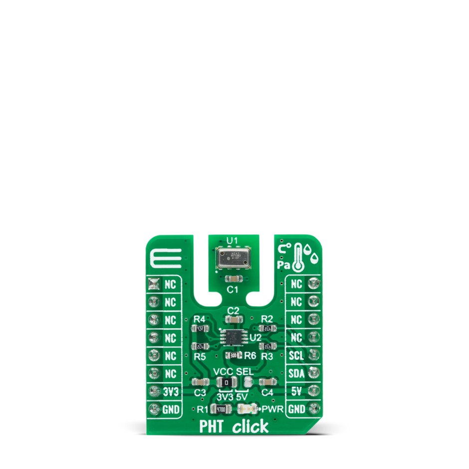 MikroElektronika PHT Click Environment Sensor MikroBus Click Board for MS8607