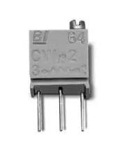 100kΩ, Through Hole Trimmer Potentiometer 0.25 W @ 85 °C Top Adjust TT ElectronicsBI, 64
