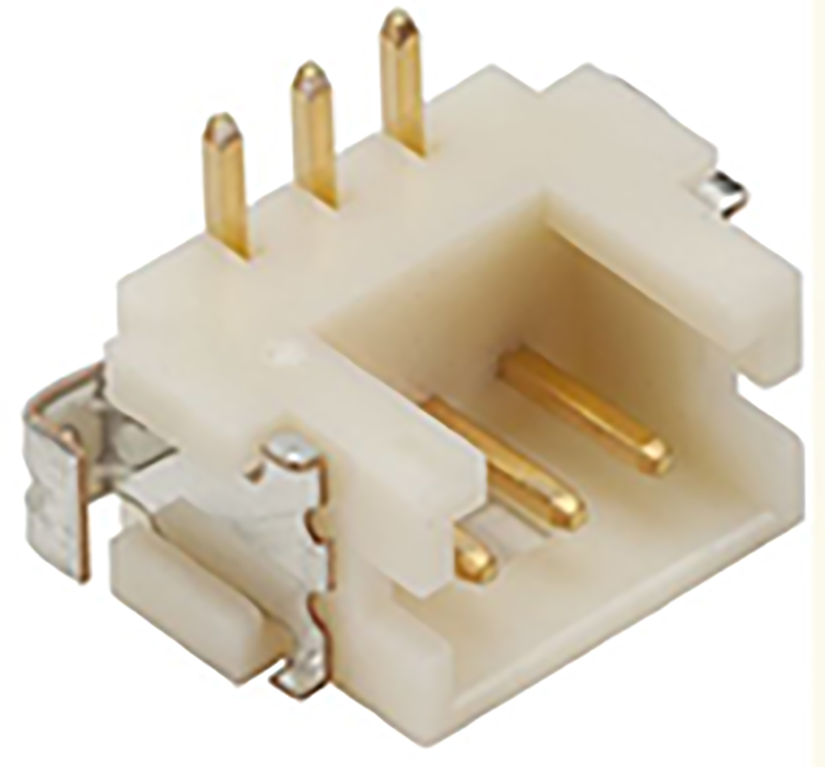 Hirose DF13 Series Straight Surface PCB Header, 4 Contact(s), 1.25 mm Pitch, 1 Row, Shrouded