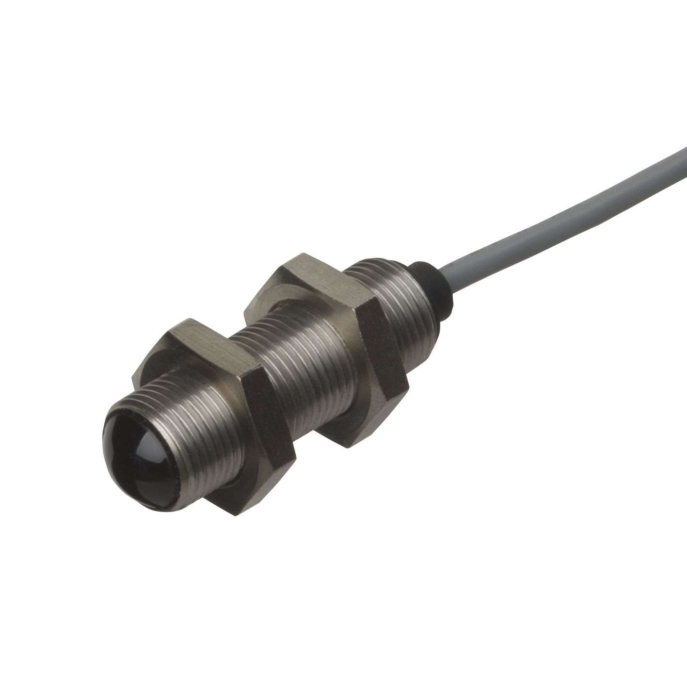 Carlo Gavazzi Through Beam Photoelectric Sensor, Cylindrical Sensor, 20 m Detection Range Plug and Connect