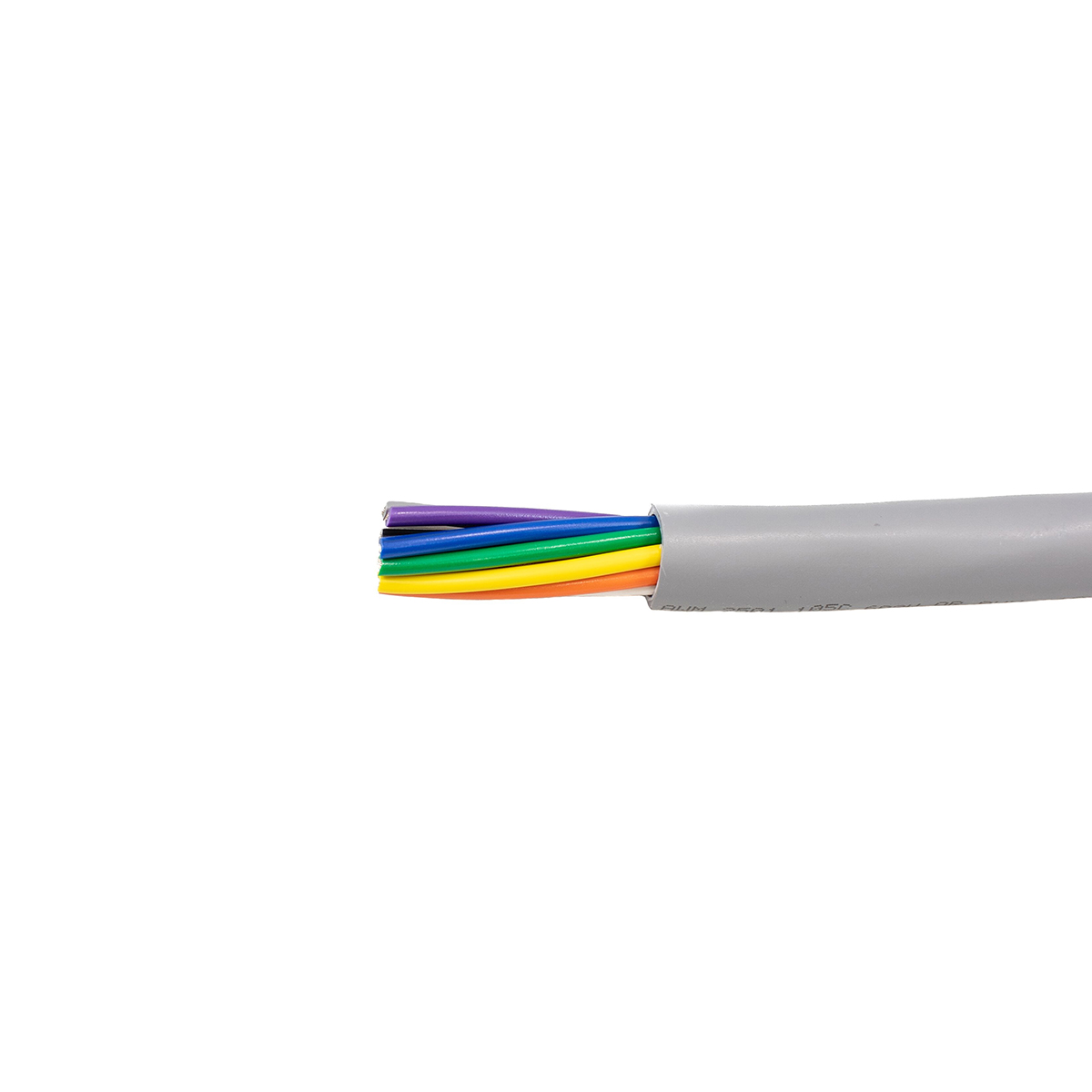 Alpha Wire Alpha Essentials Communication & Control Control Cable, 12 Cores, 0.35 mm² 22 AWG, Unscreened, 152 m, Grey