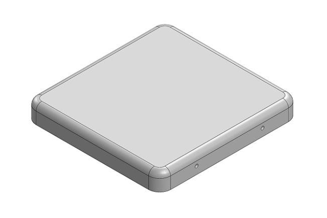 Masach Tech Tin Plated Steel Shielding Cage Seamless Cover, 31.8 x 30.6 x 4mm