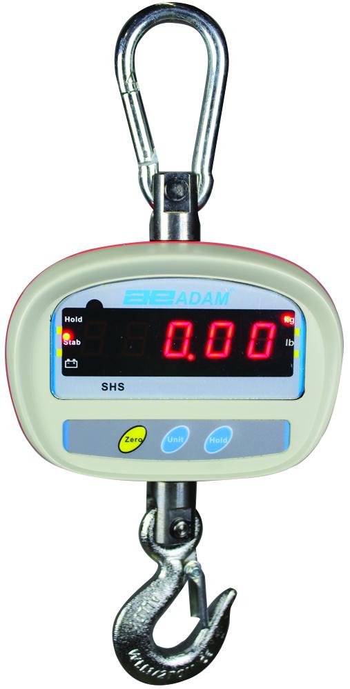 Adam Equipment Co Ltd SHS 300 Crane Weighing Scale, 300kg Weight Capacity