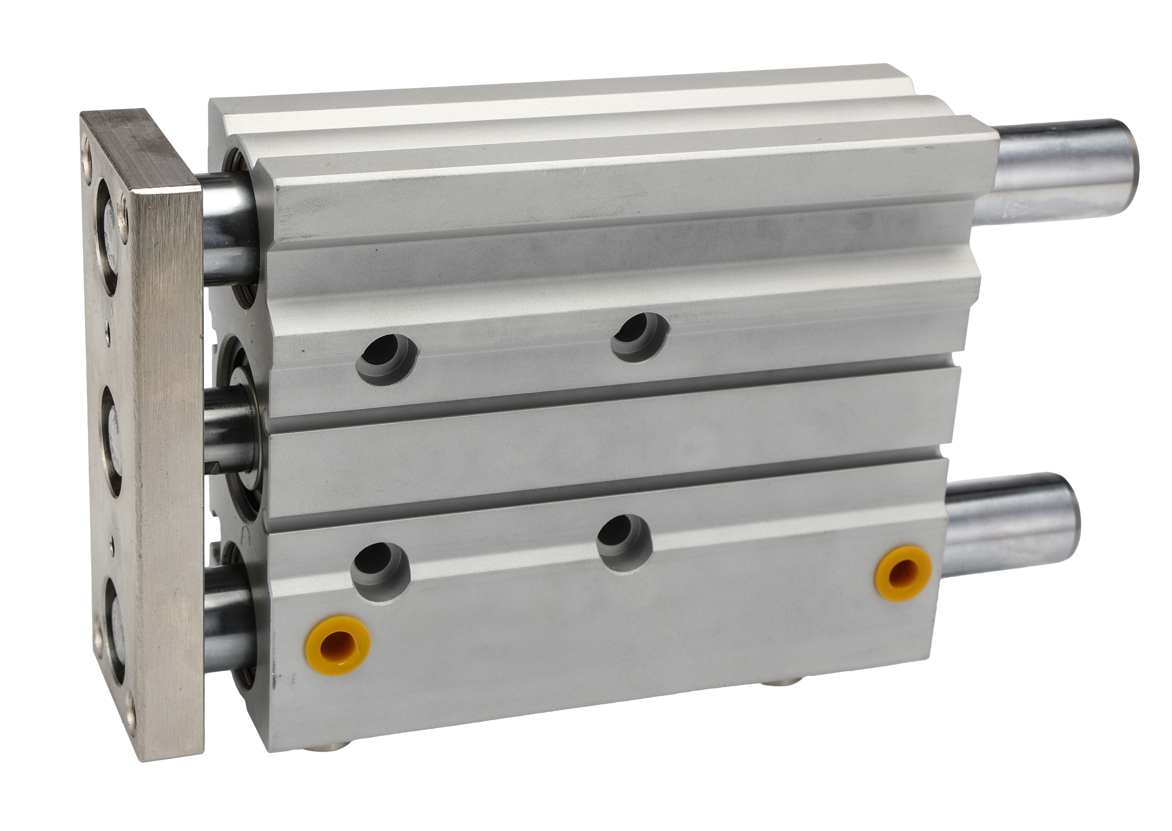 RS PRO Pneumatic Guided Cylinder - 6mm Bore, 20mm Stroke, Double Acting