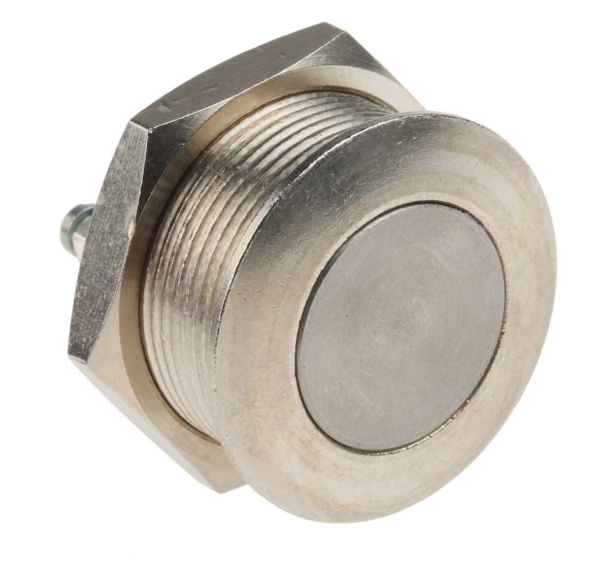 APEM Push Button Switch, Momentary, Panel Mount, 22.2mm Cutout, SPST, 24/48V dc