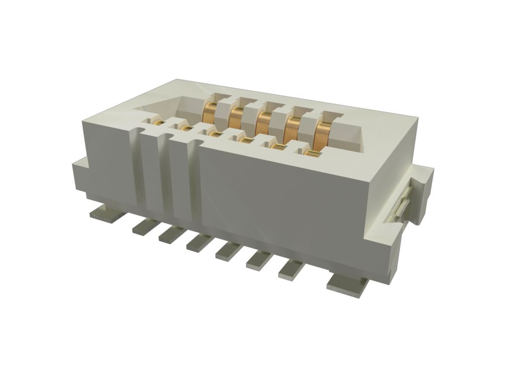 Amphenol Communications Solutions Conan Lite Series Vertical PCB Mount PCB Socket, 11-Contact, 1mm Pitch, Solder