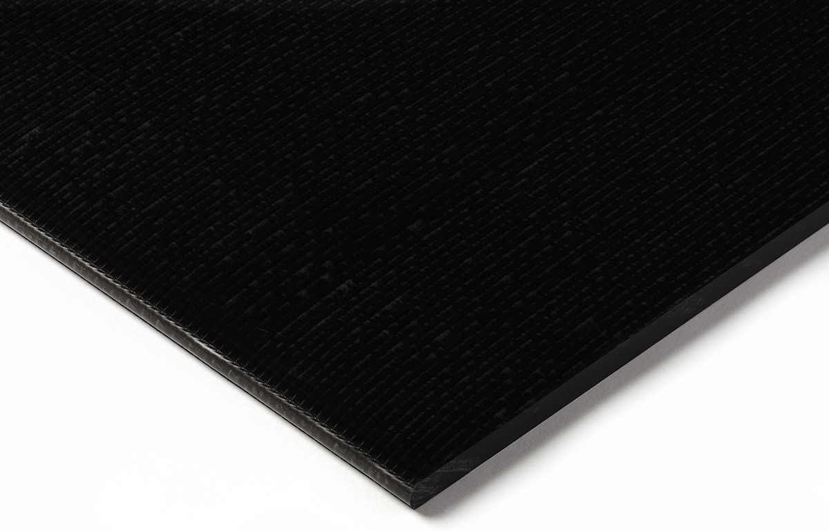 RS PRO Black Plastic Sheet, 500mm x 330mm x 30mm