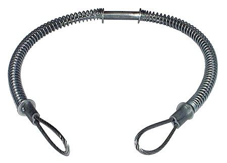 RS PRO 39in Long Galvanised Steel Hose Whipcheck, 1 1/2in Hose Size Compatibility