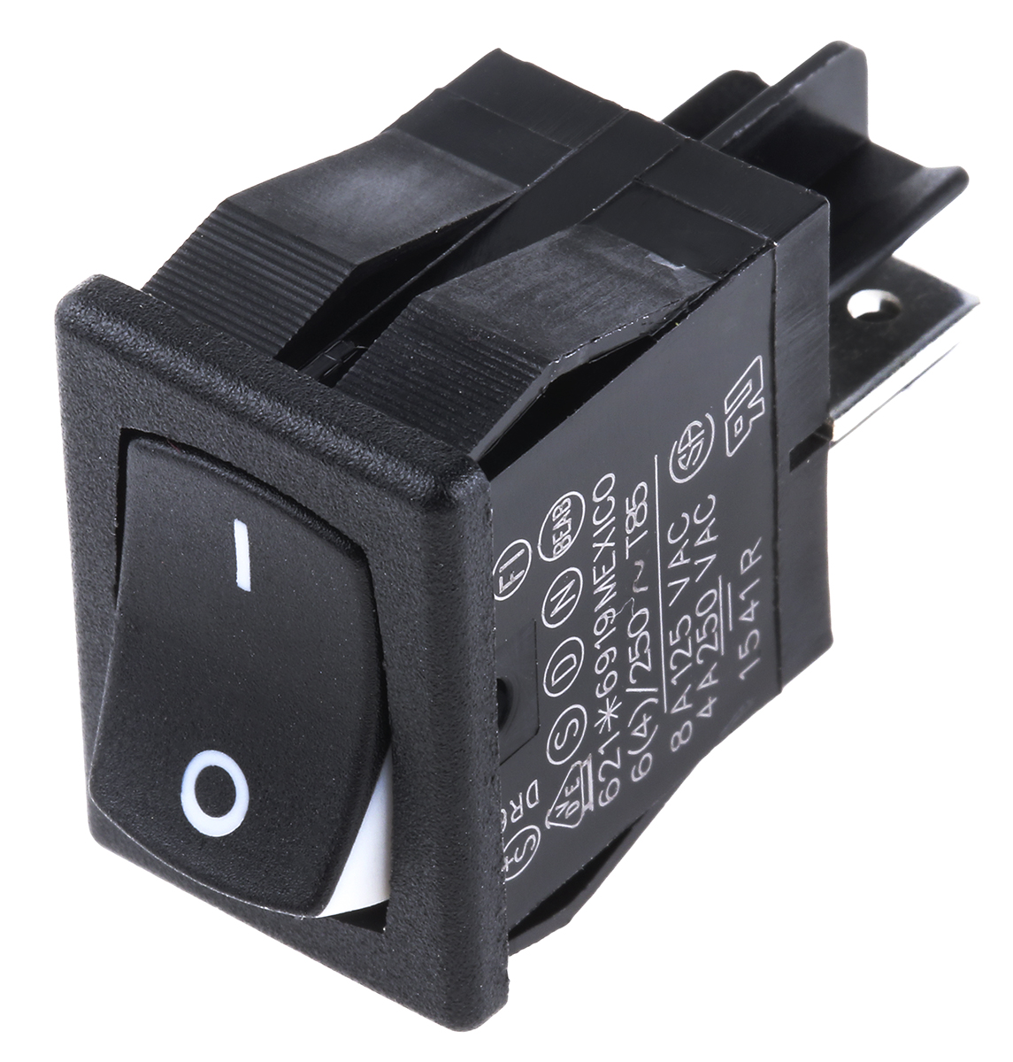 Carlingswitch SPST, On-Off Rocker Switch Panel Mount