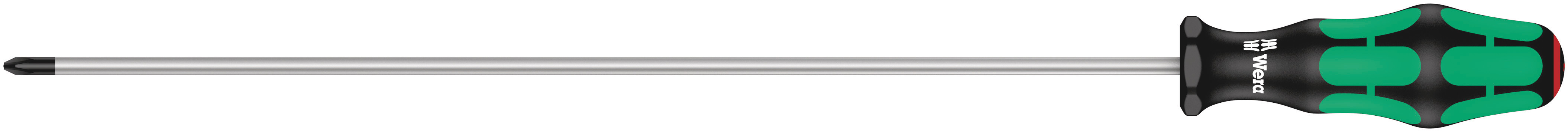 Wera Phillips  Screwdriver, PH1 Tip, 300 mm Blade, 398 mm Overall