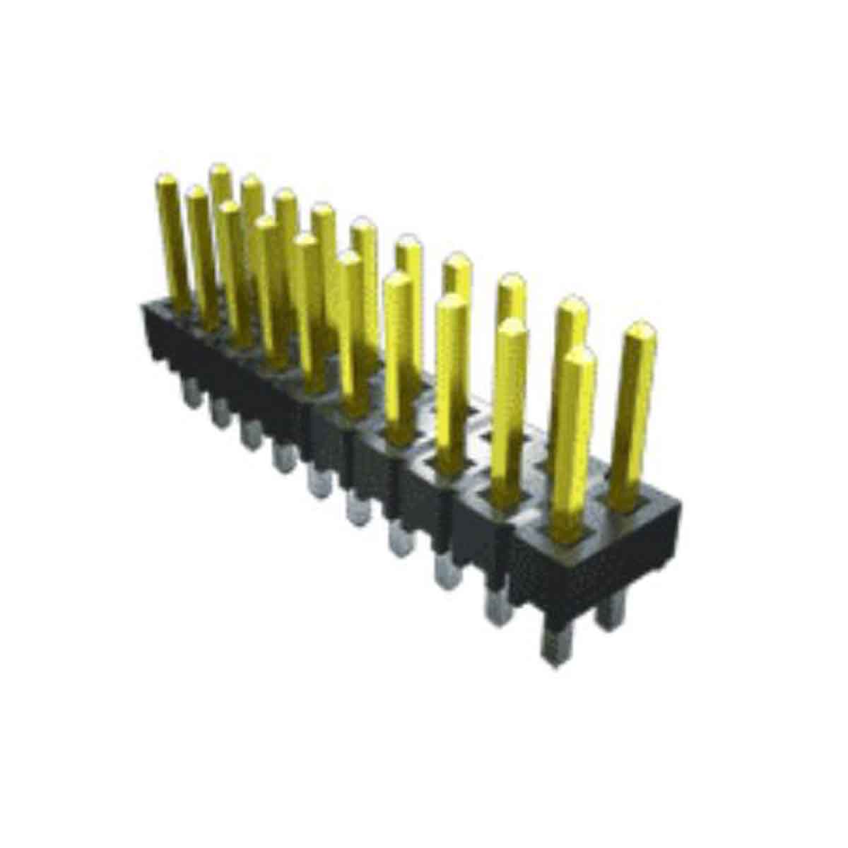 Samtec TSW Series Straight Through Hole Pin Header, 5 Contact(s), 2.54 mm Pitch, 1 Row, Unshrouded
