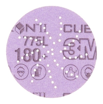3M 775L Ceramic Sanding Disc, 76.2mm, 180+ Grade, 50 in pack