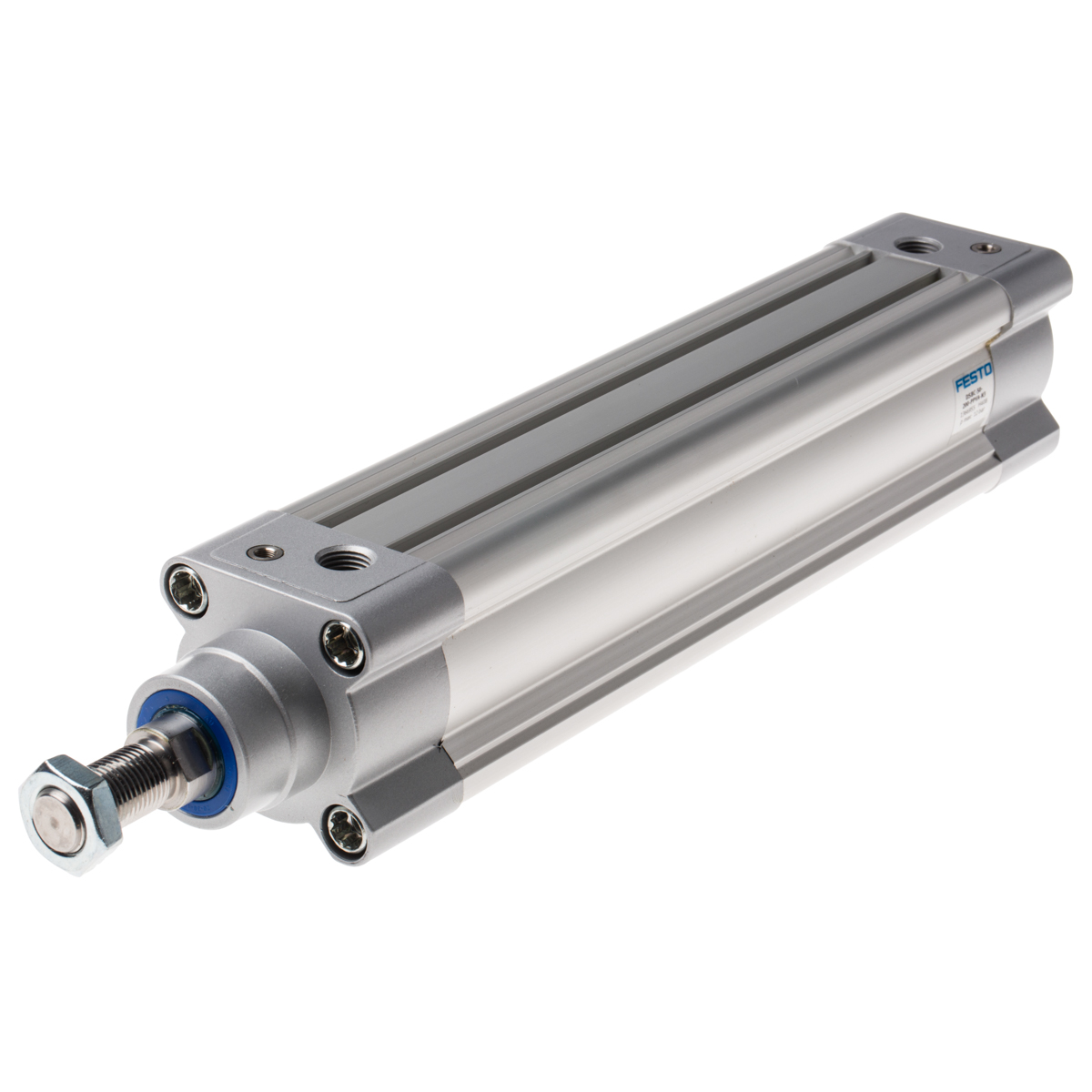 Festo Pneumatic Piston Rod Cylinder - 1366955 50 mm Bore, 200 mm DSBC Series, Double Acting Acting
