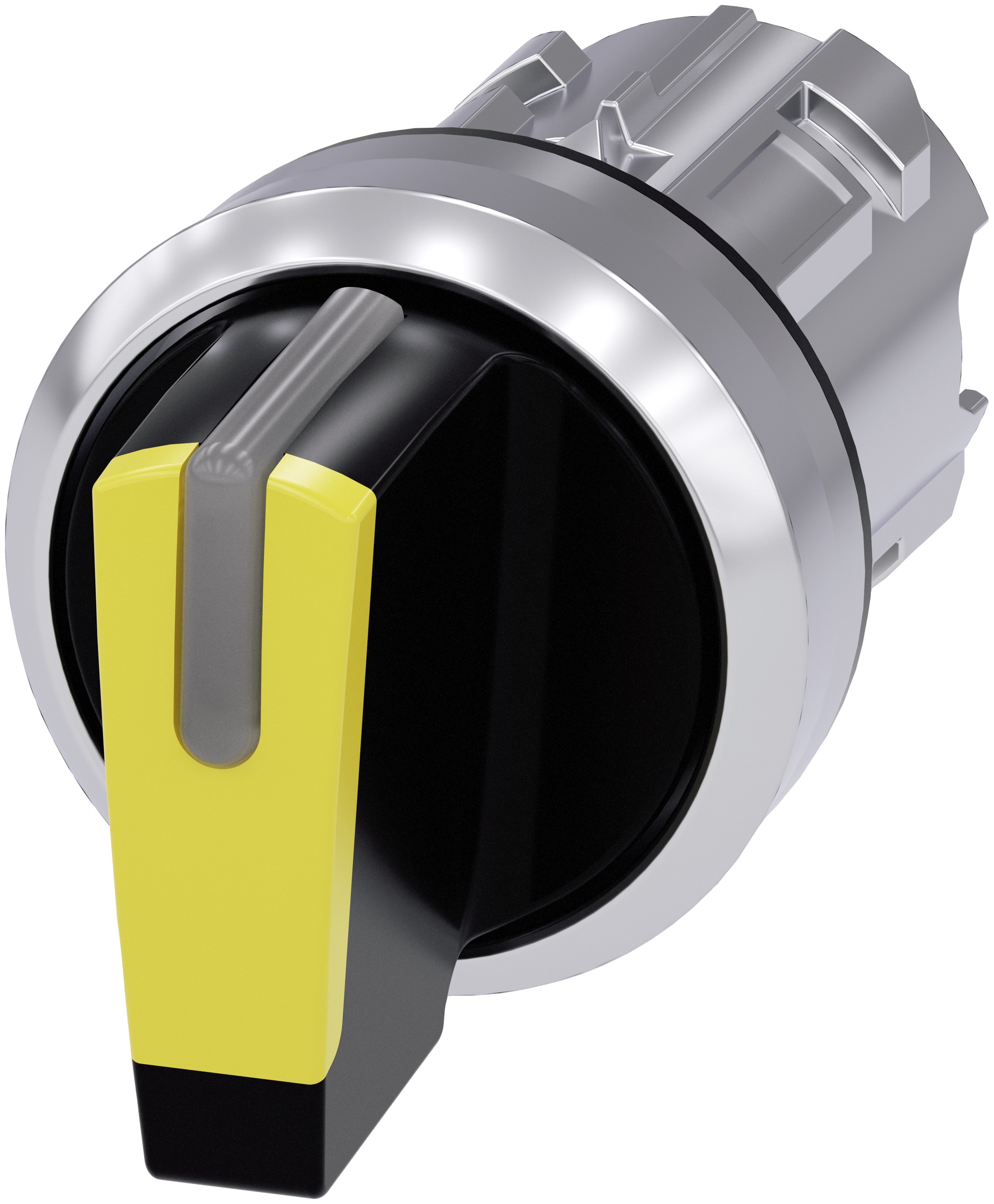 Siemens SIRIUS ACT 3SU10 Series 3 Position Selector Switch Head, 22mm Cutout, Black Handle