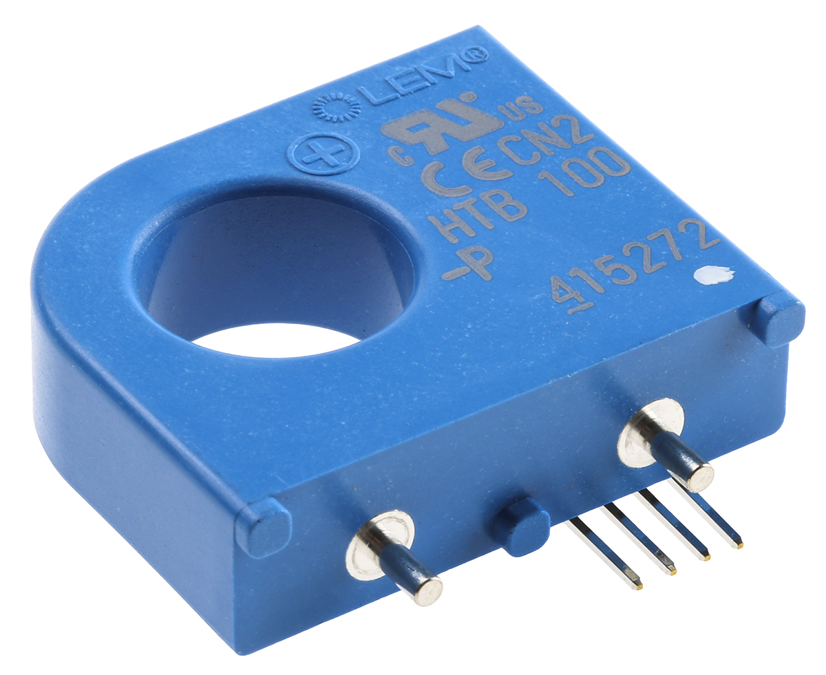 LEM HTB Series Current Transformer, 300A Input, 300:1, 16mm Bore, 12 → 15 V