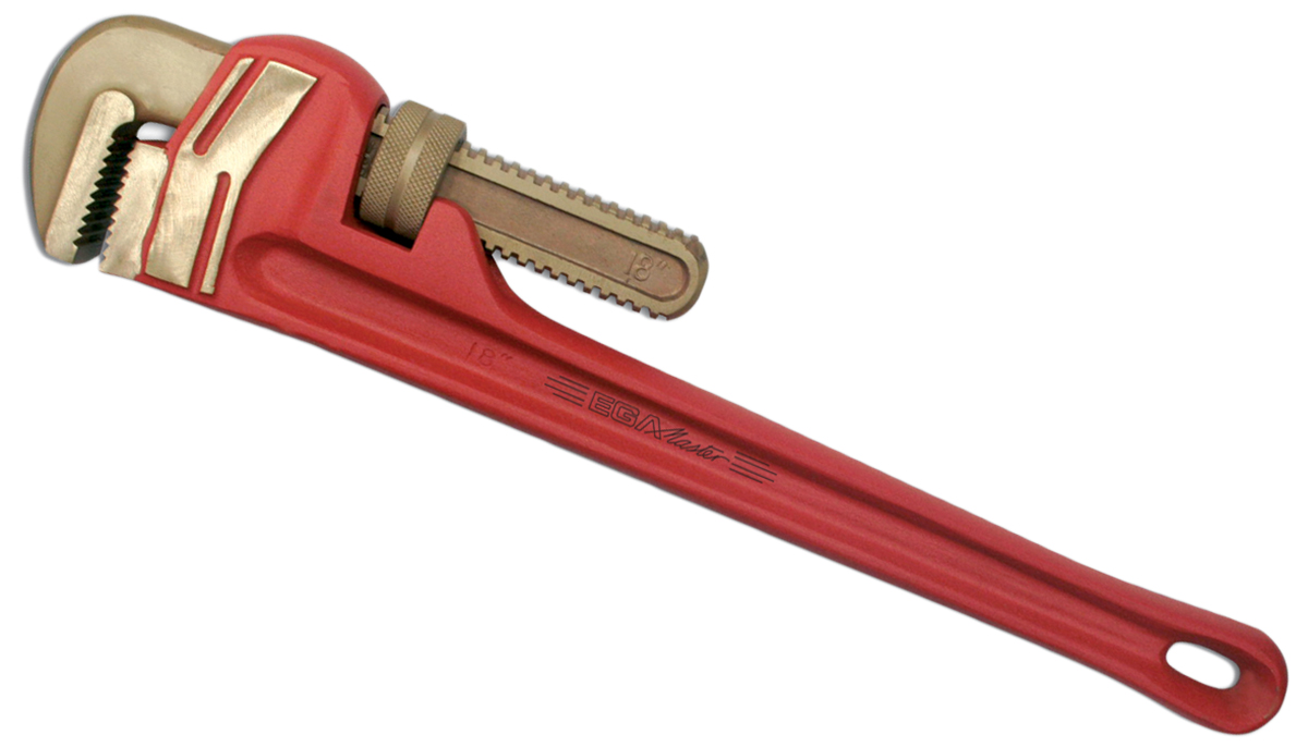 Ega-Master Pipe Wrench, 355.0 mm Overall