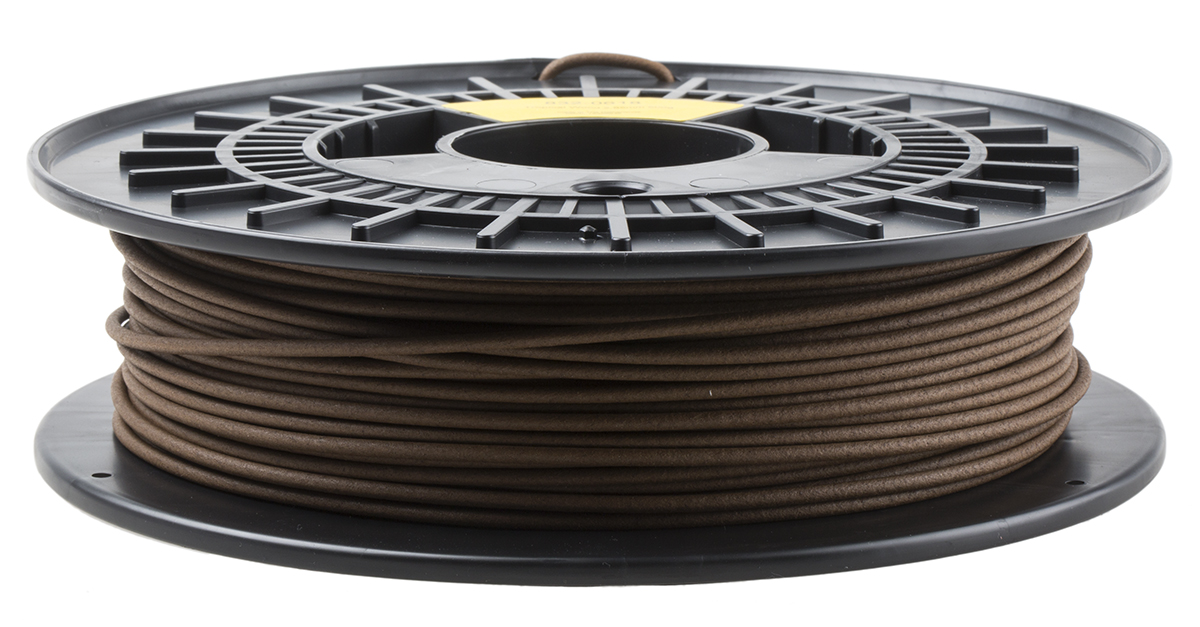 RS PRO 2.85mm Wood 3D Printer Filament, 500g