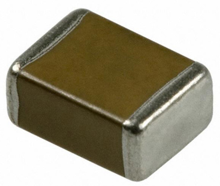 KYOCERA AVX 1μF MLCC, 100V dc V, ±10% , SMD