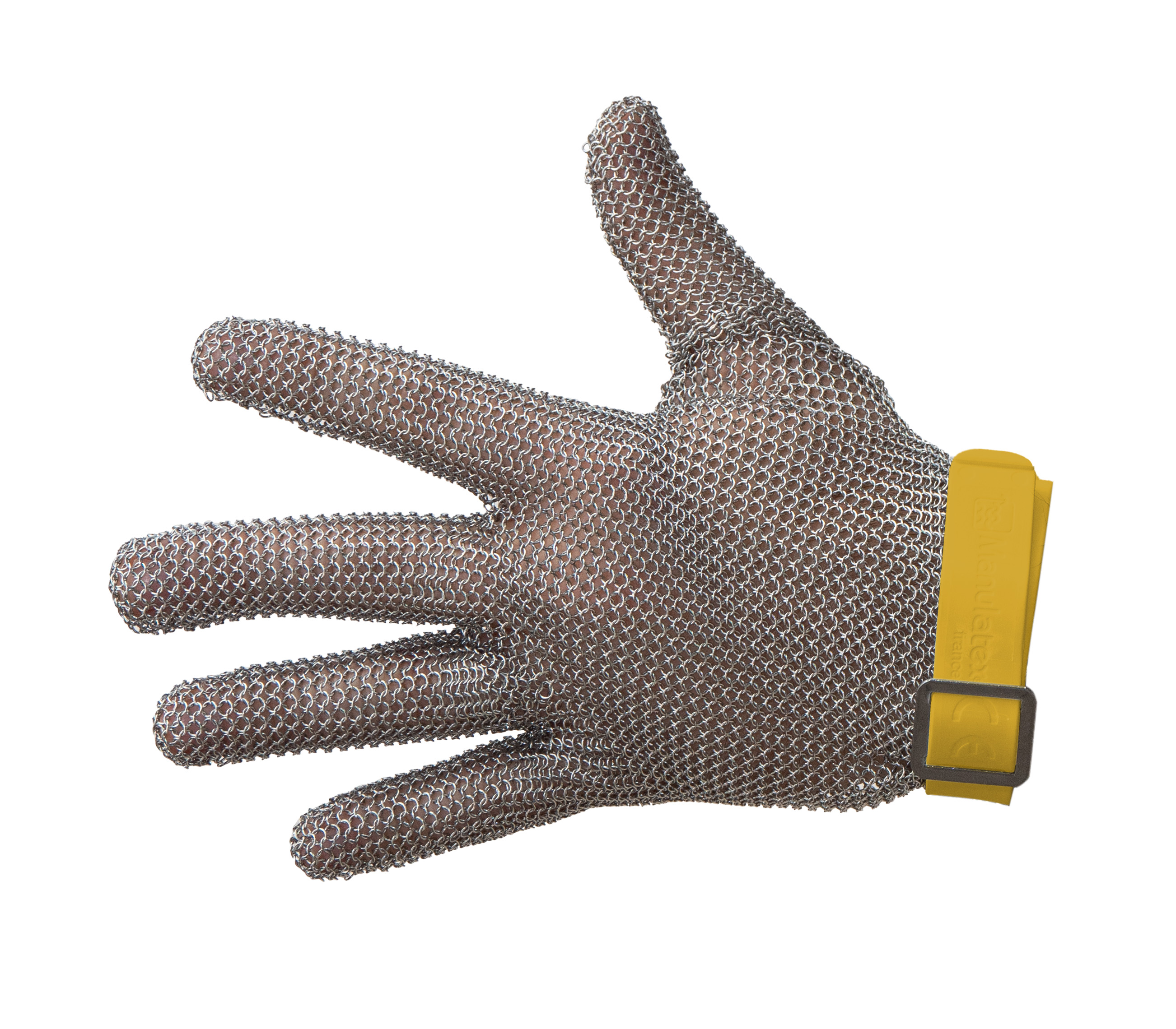 Manulatex GCM Yellow Stainless Steel Puncture & Tear Resistant Gloves, Size XL