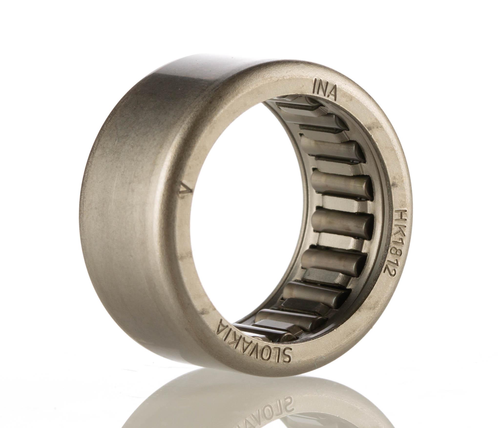 SKF HK 1812 18 mm ID Roller Bearing Needle, 24 mm OD