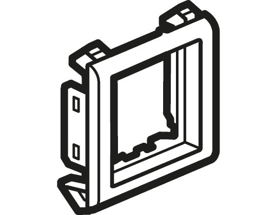 Legrand White Mounting Frame