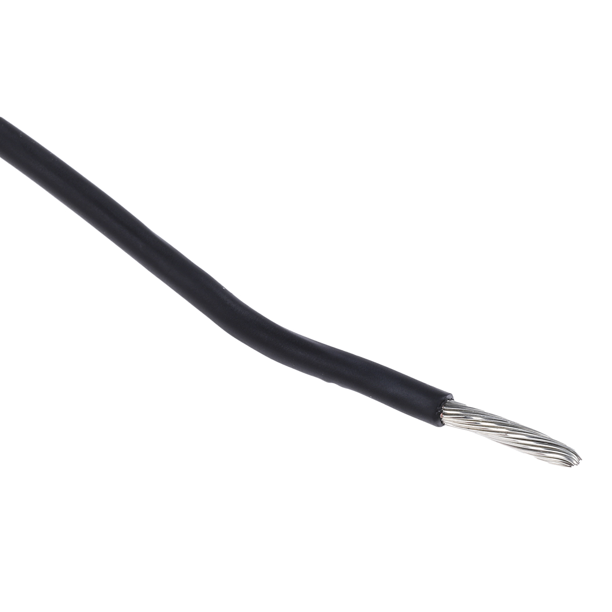 Alpha Wire Ecogen Ecowire Series Black 1.3 mm² Hook Up Wire, 16 AWG, 26/0.25 mm, 30m, MPPE Insulation, 6716 BK005
