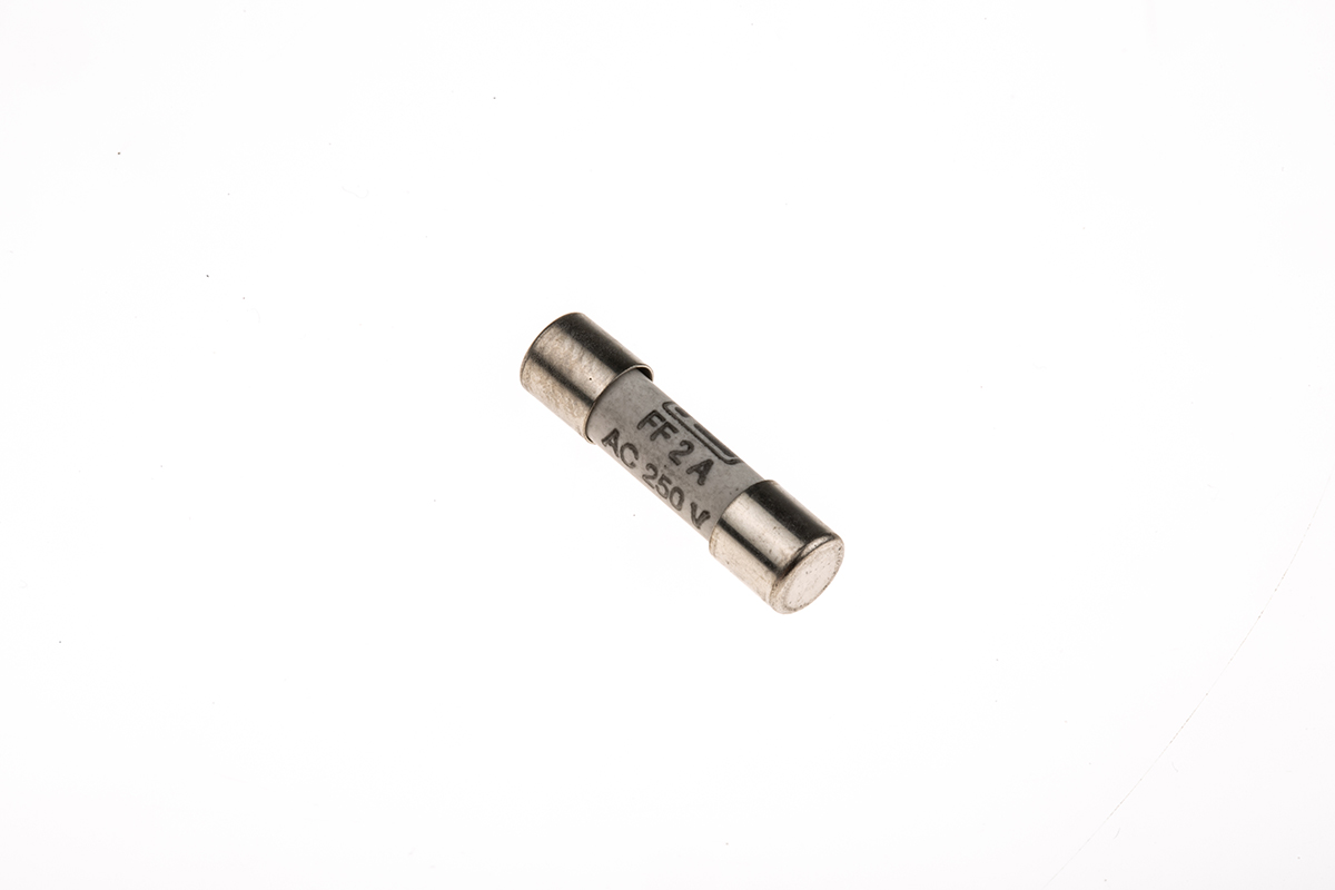 RS PRO 2A FF Ceramic Cartridge Fuse, 5 x 20mm
