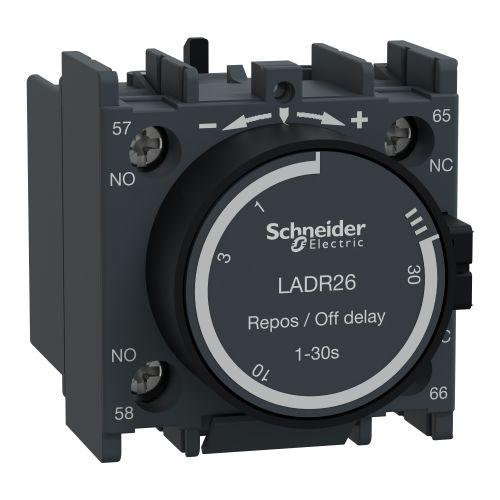 Schneider Electric Auxiliary Contact Block, 2 Contact, 1 No + 1 NC, Front Mount, TeSys LADN