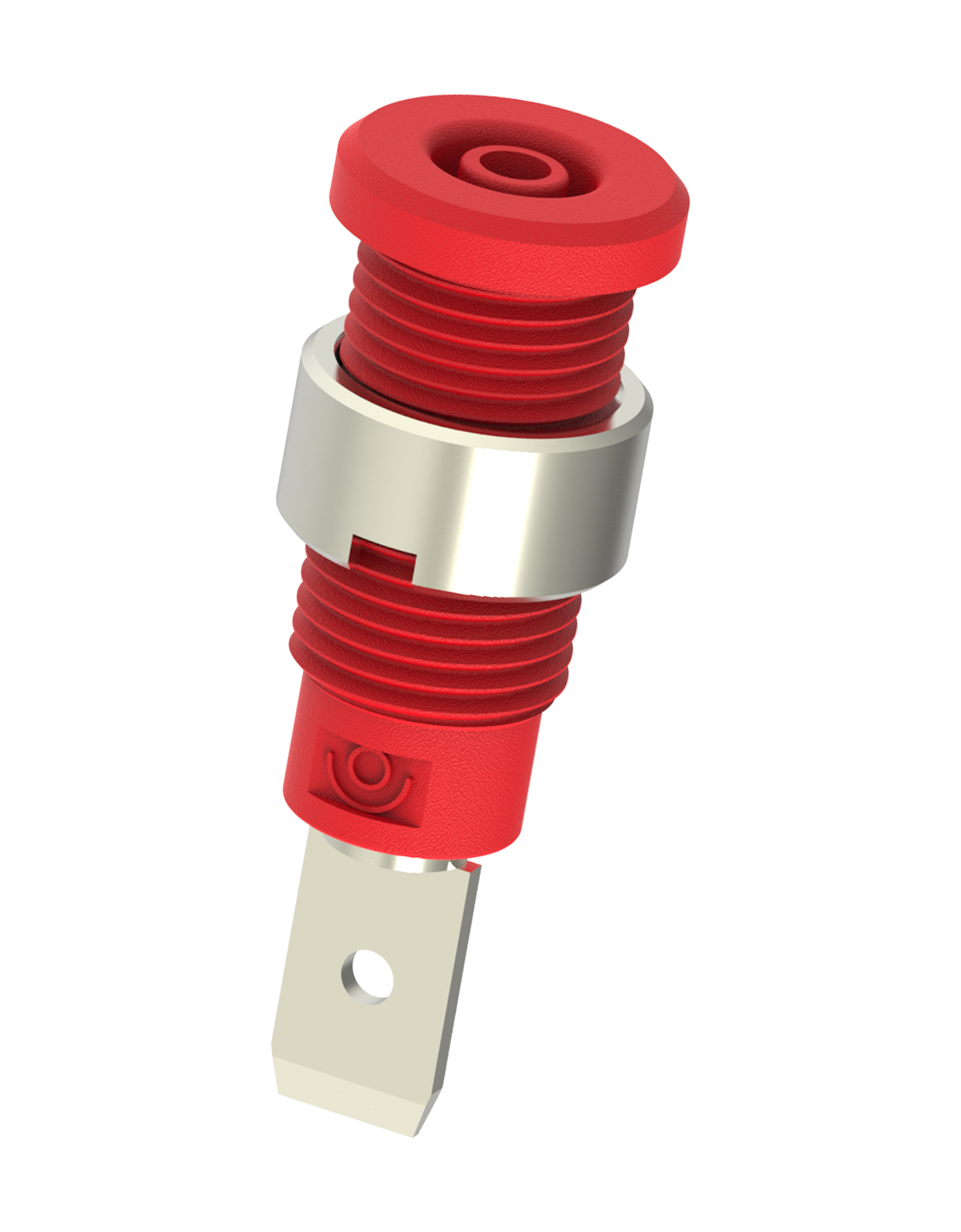 Electro PJP Red Female Banana Socket, Plug In Termination, 10A, 600V
