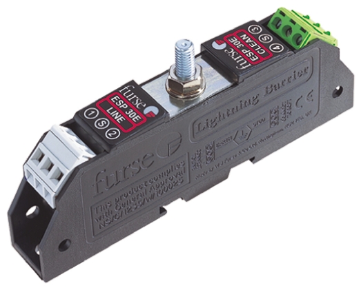 WJ Furse, ESP E Surge Suppressor Unit 7.79 V Maximum Voltage Rating 5kA Maximum Surge Current Twisted Pair Surge