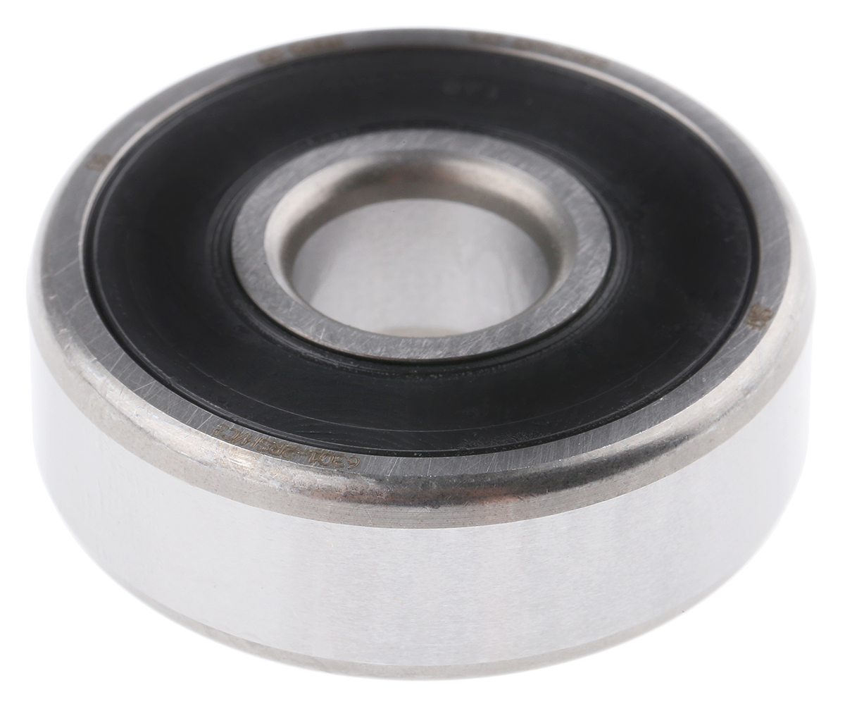 SKF 6301-2RSH/C3 1 Row Ball Bearing - 12 mm ID, 37 mm OD