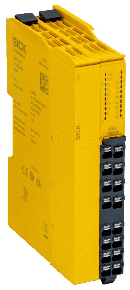 SICK ReLy RLY3 1 Auxiliary Contacts Safety Relay 24V dc, Dual-Channel 4 Safety Contacts