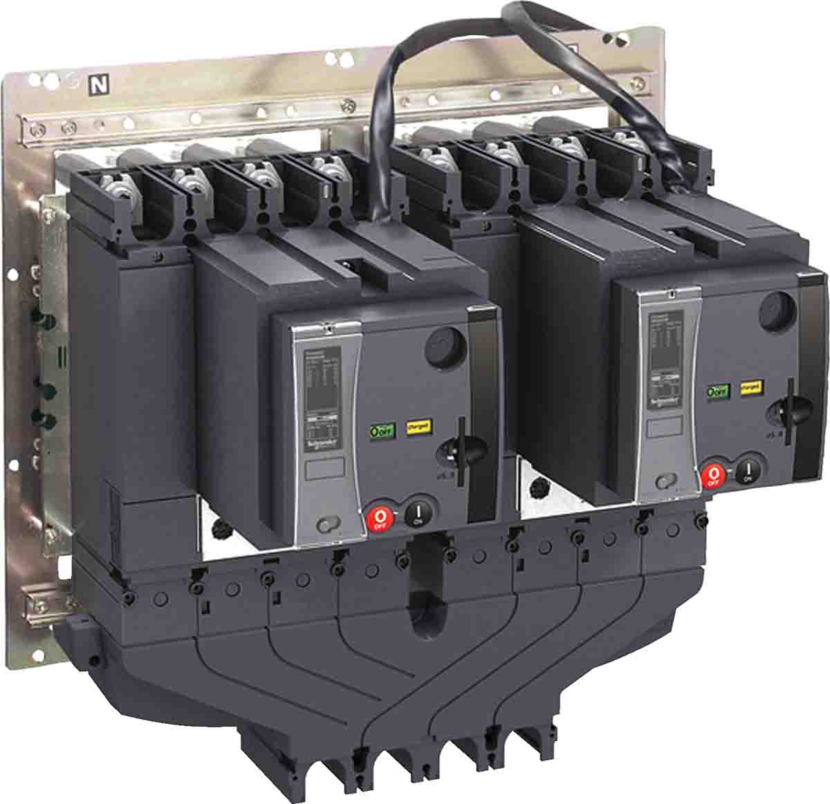 Schneider Electric Ins320...630, Nsx400...630 Downstream Coupling Connector for use with Source Changeover Systems