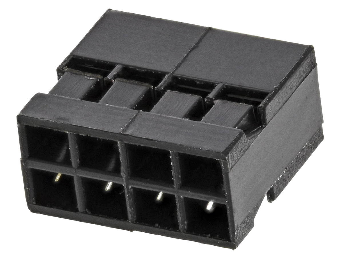 HARWIN, M22-30 Female Connector Housing, 2mm Pitch, 8 Way, 2 Row