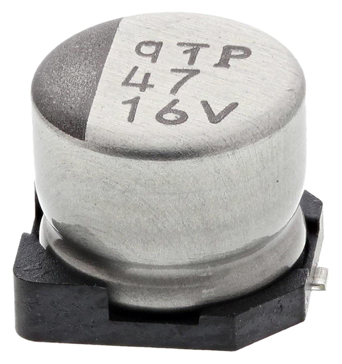 Nichicon 47μF Aluminium Electrolytic Capacitor 16V dc, Surface Mount - UWT1C470MCL1GB