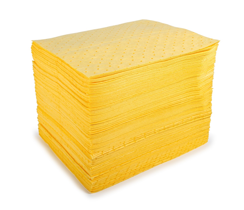 RS PRO Spill Absorbent Pad for Chemical Use, 120 L Capacity, 200 per Pack