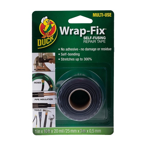 DUCK TAPE 283037 Black Self Amalgamating Tape 25mm x 3m