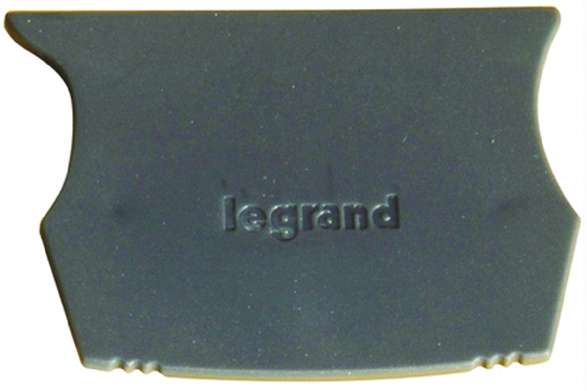 375 Series End Cover for use with  for use with Terminal Blocks