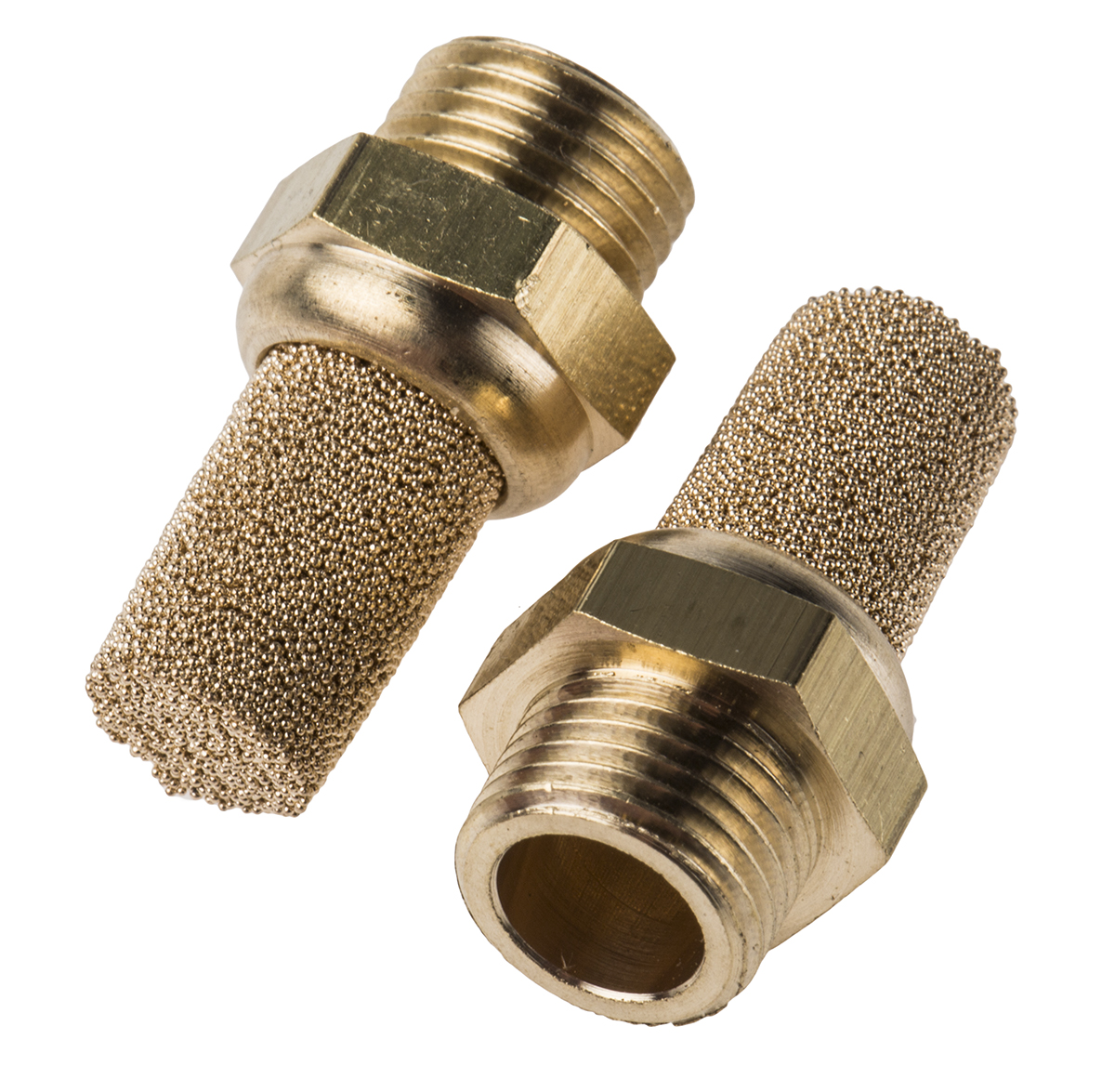 Festo AMTE Brass, Bronze 10bar Pneumatic Silencer, Threaded, G 1/8 Male