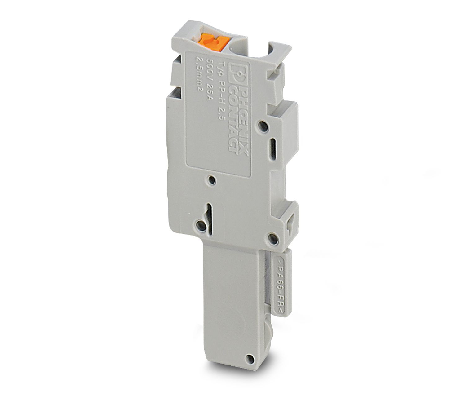 Phoenix Contact, PP-H 2.5/ 1, 1 Way, Pluggable Terminal Block, Plug, Push In Termination, 3209866