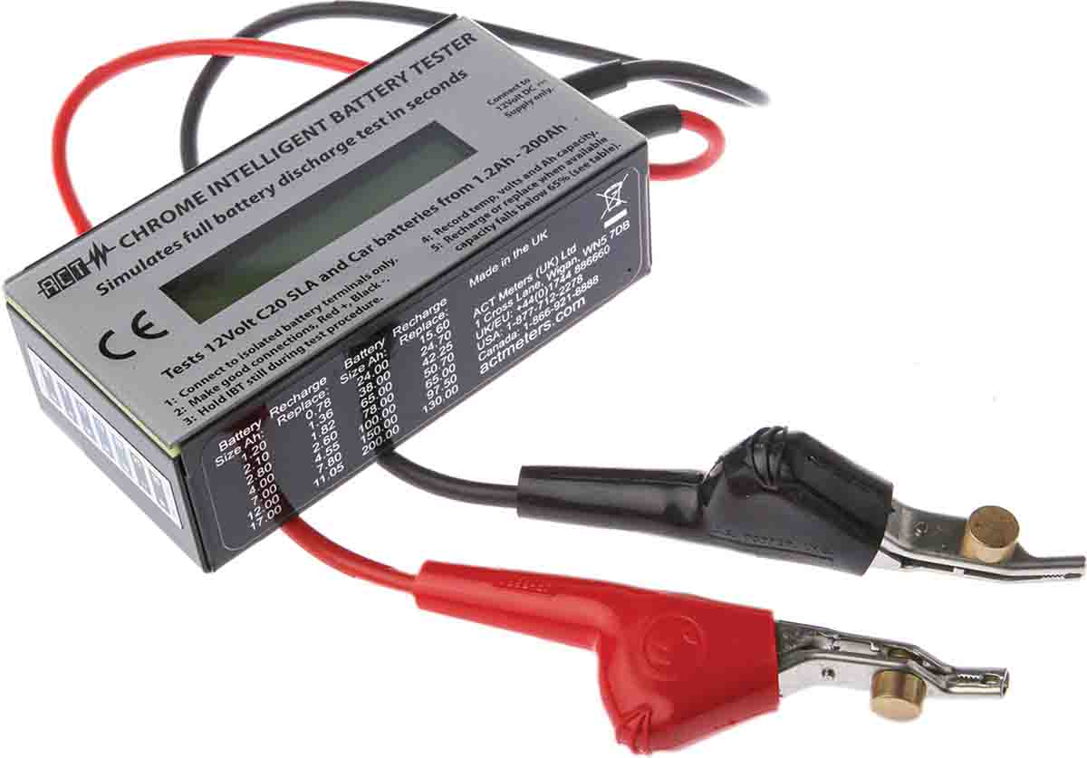 ACT Meter CHROME-IBT Battery Tester 12 V