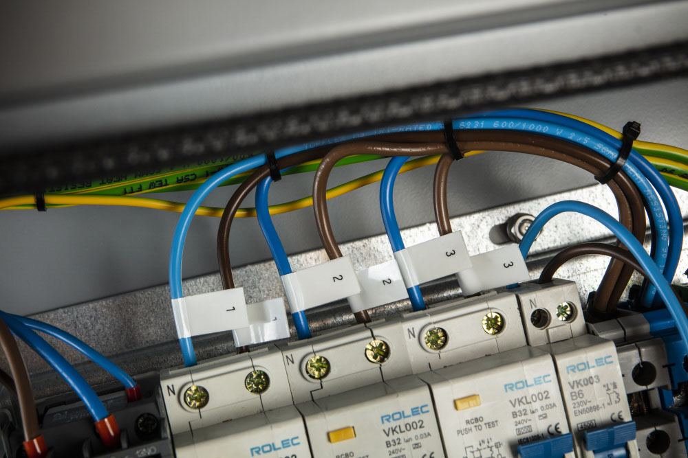 Brother Black on Yellow Label Printer Tape, 8 m Length, 6 mm Width