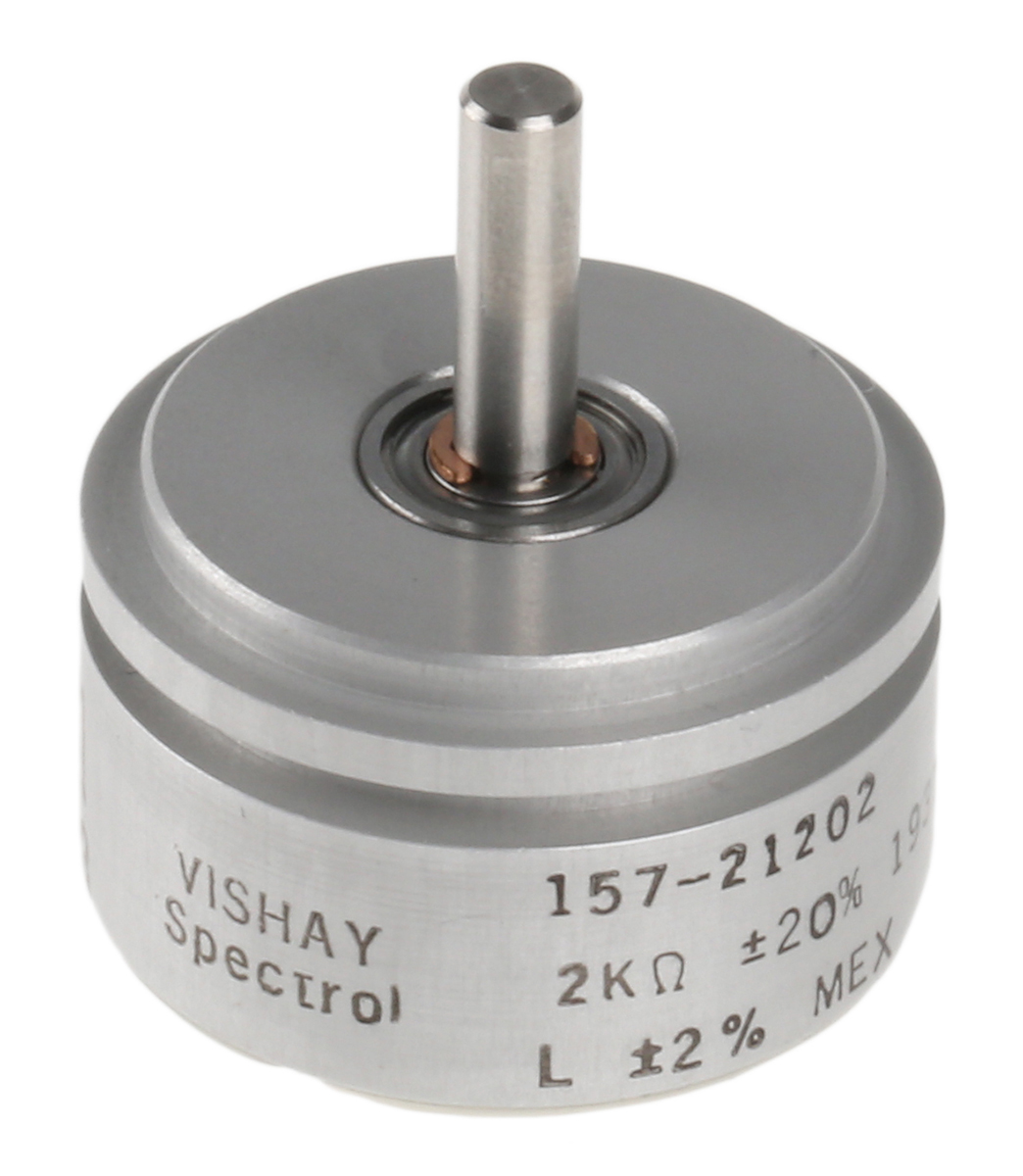 Vishay 157 2kΩ Rotary Potentiometer 1-Gang Servo Mount, 157S202MX