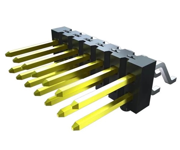 Samtec TSM Series Horizontal Surface Pin Header, 60 Contact(s), 2.54 mm Pitch, 2 Row, Unshrouded