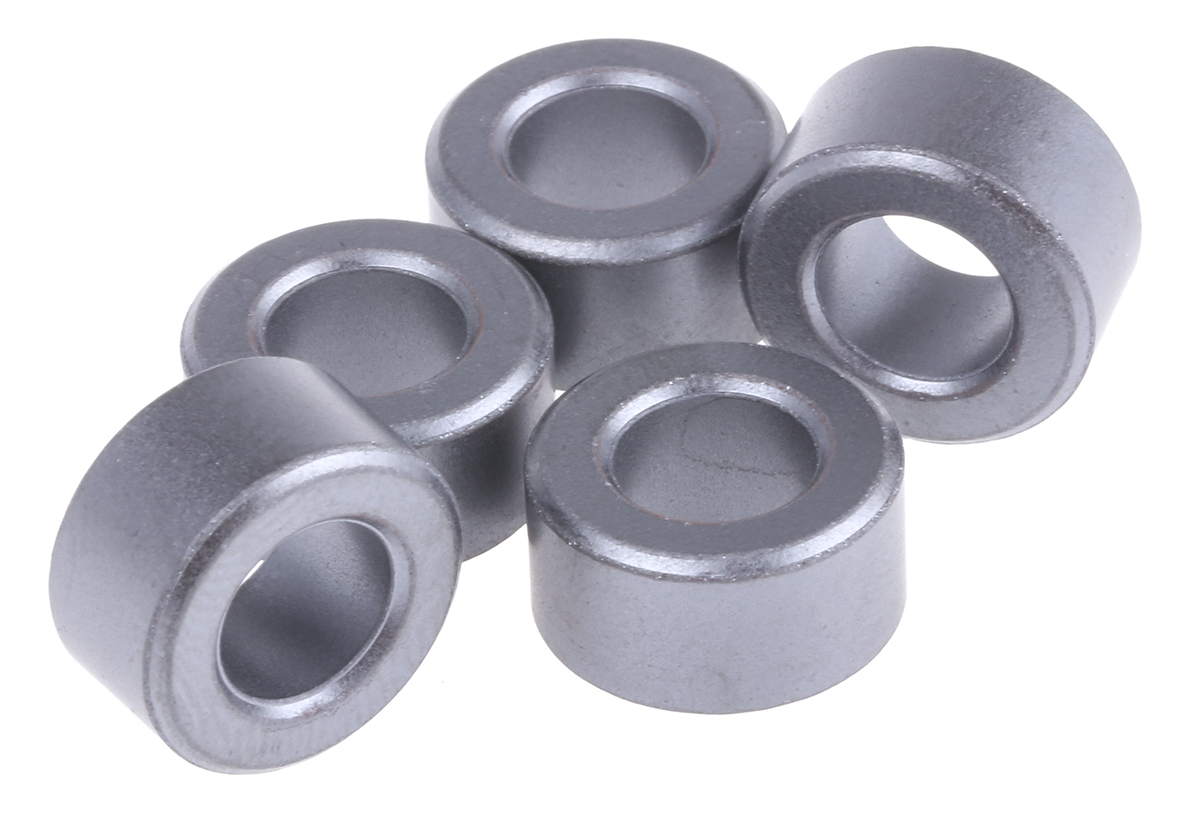 Essentra No Ferrite Sleeve, 13 Dia. x 7mm, For Multi-Turn Suppression Core, Apertures: 1, Diameter 7mm