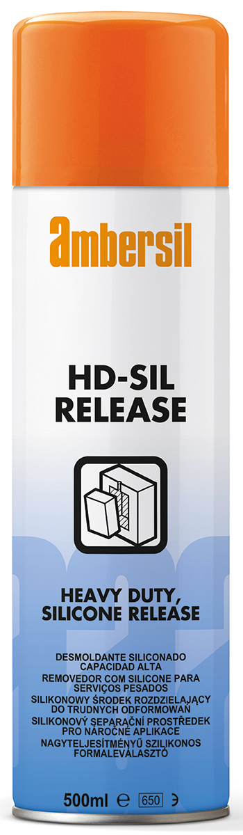 Ambersil 500 ml Silicone Mould Release Agent Plastic, Rubber +200°C
