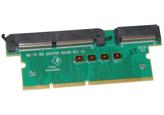 Texas Instruments TMDSADAP180TO100, Concerto SDRAM SODIMM Evaluation Kit for C2000 Control Card