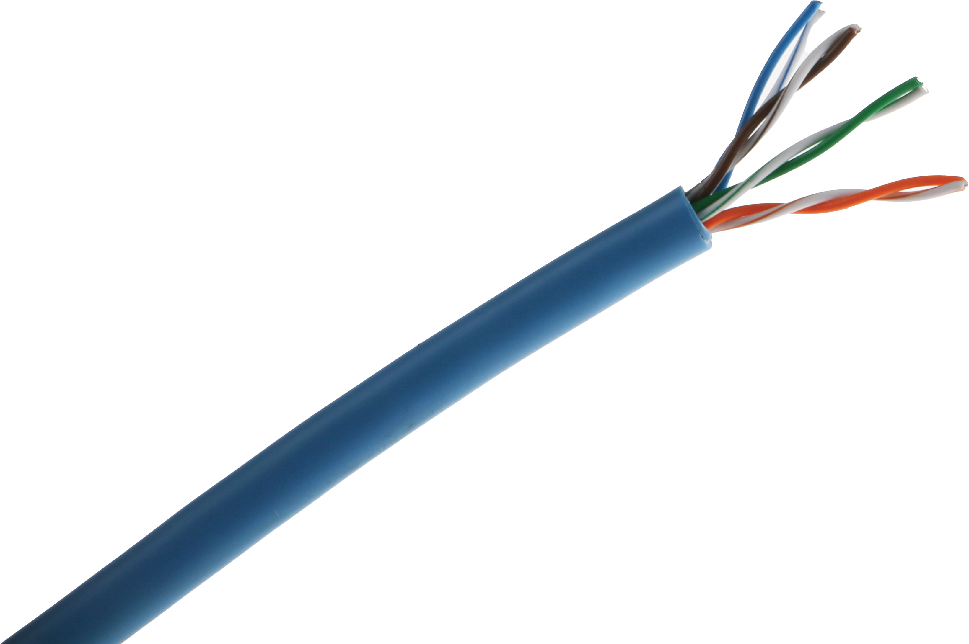RS PRO, 50m Cat5, Blue, U/UTP Unshielded, Unterminated PVC Sheath