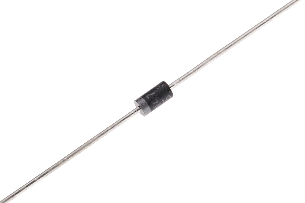 Taiwan Semi, 12V Zener Diode 5% 1 W Through Hole 2-Pin DO-41