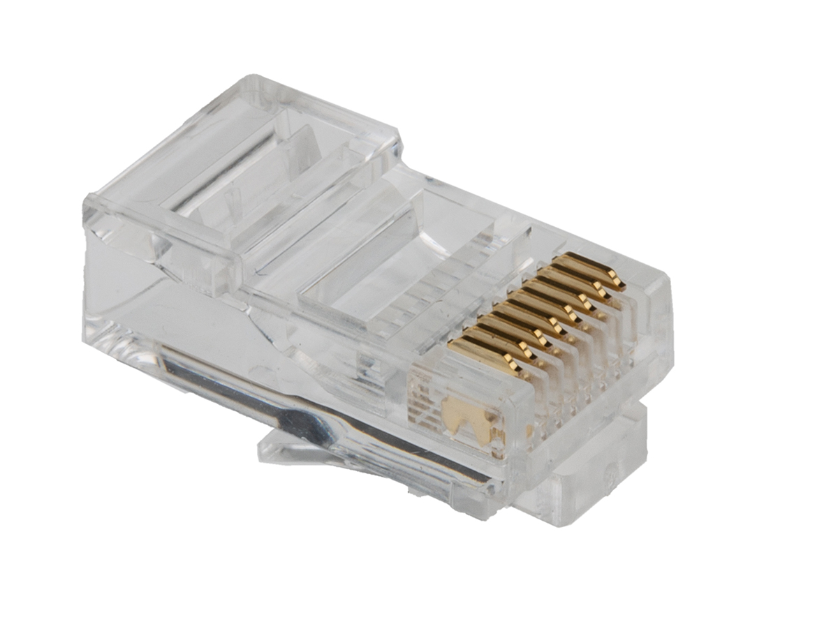 MH Connectors MHRJ Series Male RJ45 Connector, Cable Mount, Cat5e, UTP Shield Straight 8P8C -Way